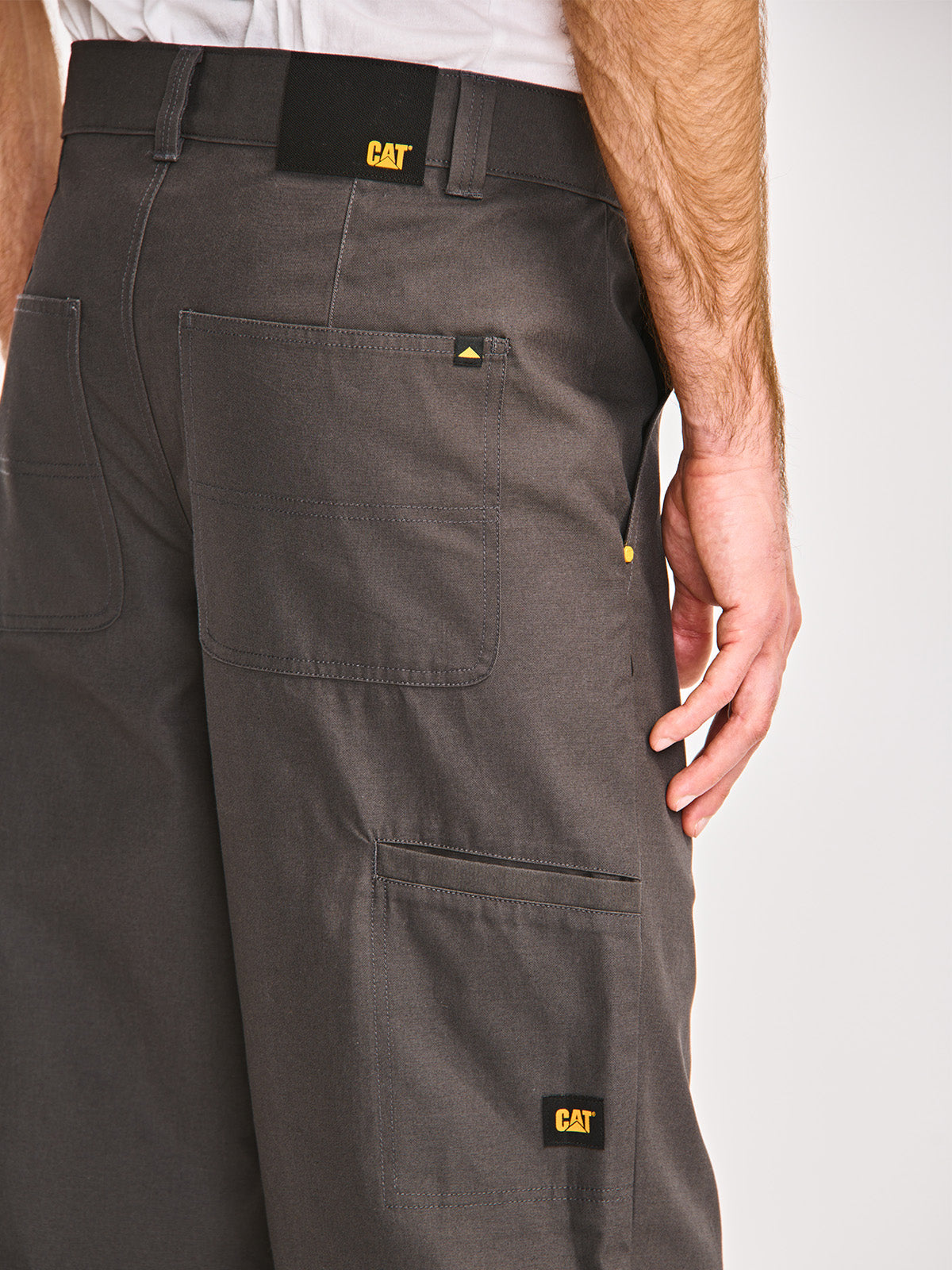 Pantalón Relaxed Twill Utilit Para Hombre Color Negro-4