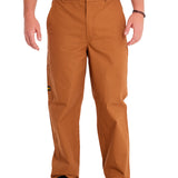 Pantalón Relaxed Twill Utilit Para Hombre Color Café-1