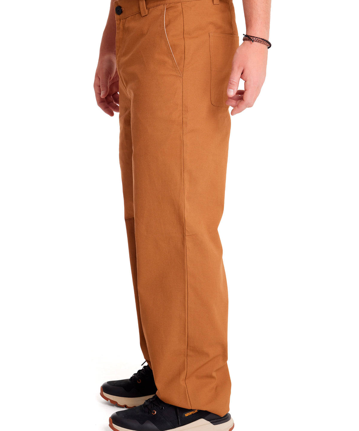 Pantalón Relaxed Twill Utilit Para Hombre Color Café-2