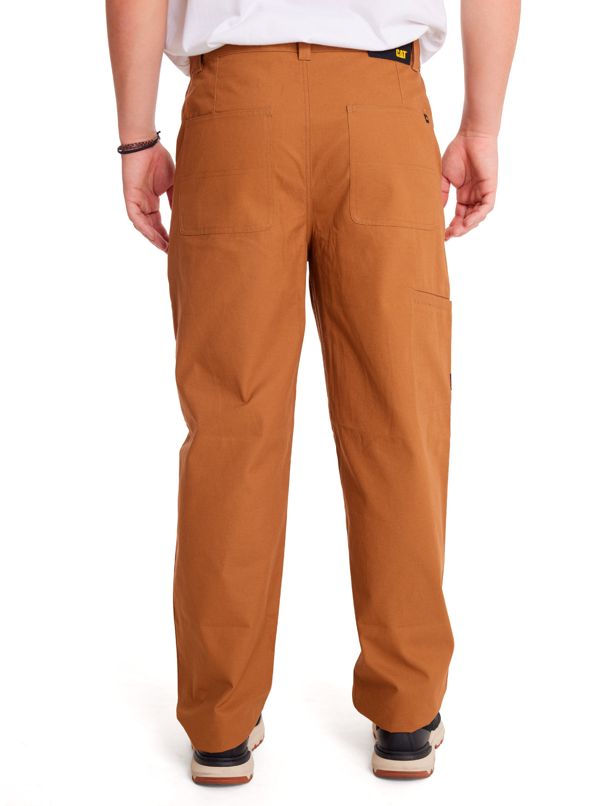 Pantalón Relaxed Twill Utilit Para Hombre Color Café-3