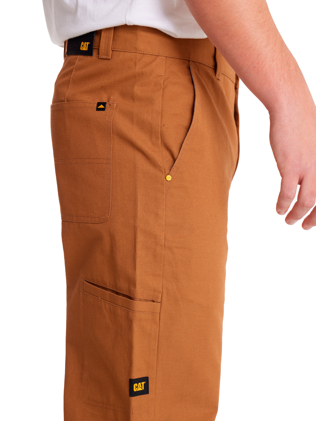Pantalón Relaxed Twill Utilit Para Hombre Color Café-4