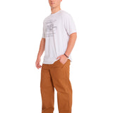 Pantalón Relaxed Twill Utilit Para Hombre Color Café-5