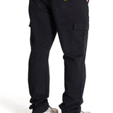 Pantalón Cargo Straight Pant Para Hombre Color Negro-3