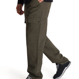 Pantalón Cargo Straight Pant Para Hombre Color Verde-2