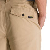 Pantalón Tapered Straight Chi Para Hombre Color Beige-6