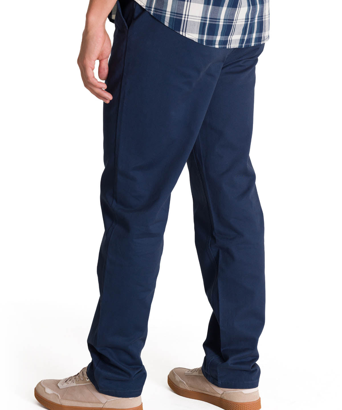 Pantalón Tapered Straight Chi Para Hombre Color Azul-2