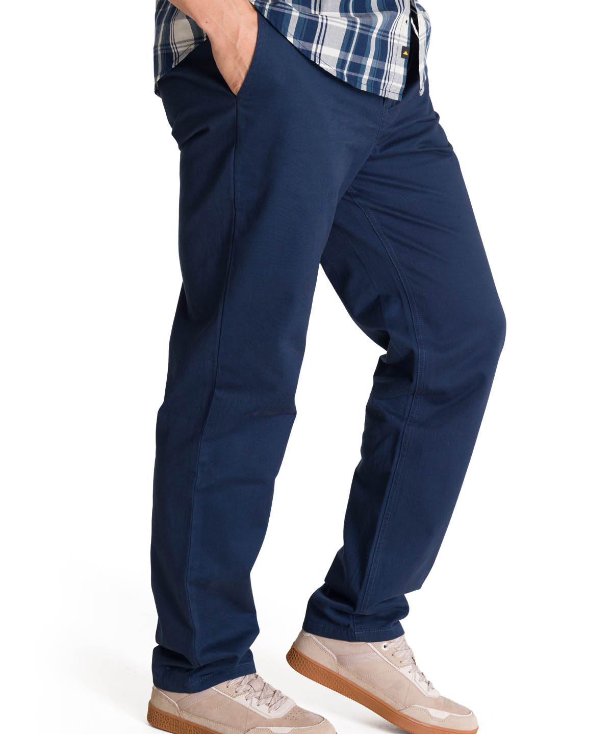 Pantalón Tapered Straight Chi Para Hombre Color Azul-3