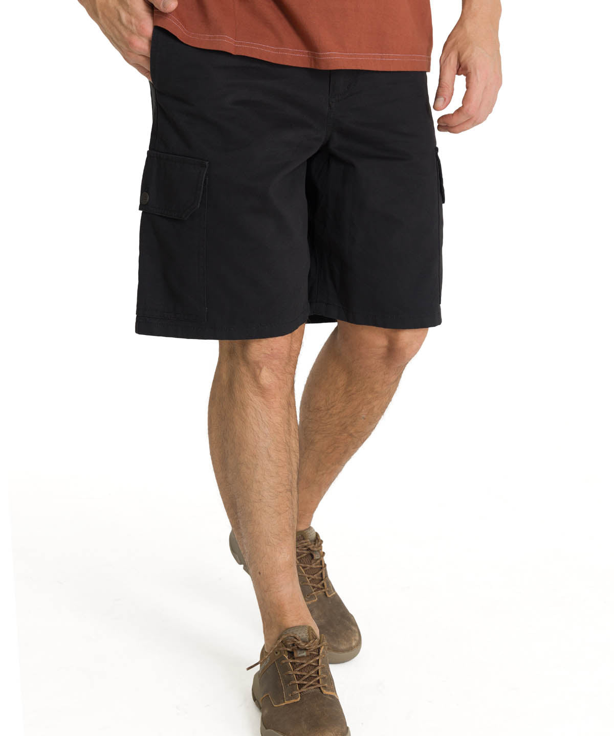 Short Cargo Short Para Hombre Color Negro-2