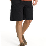 Short Cargo Short Para Hombre Color Negro-2