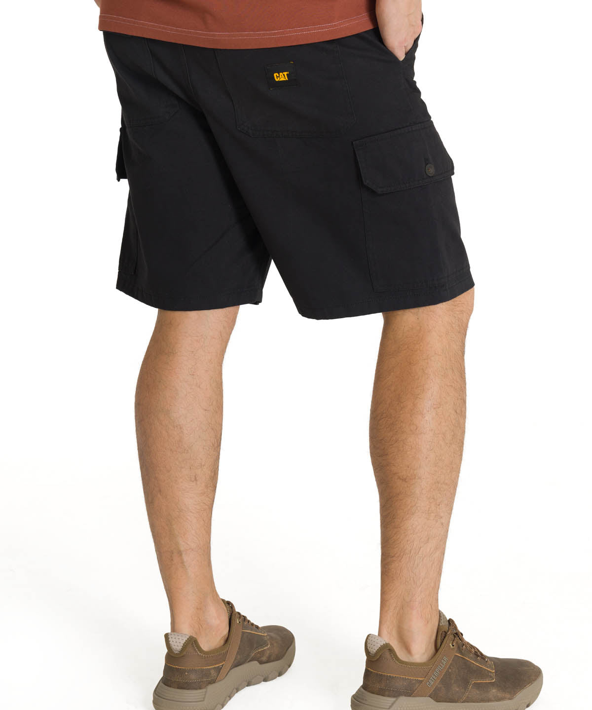 Short Cargo Short Para Hombre Color Negro-3
