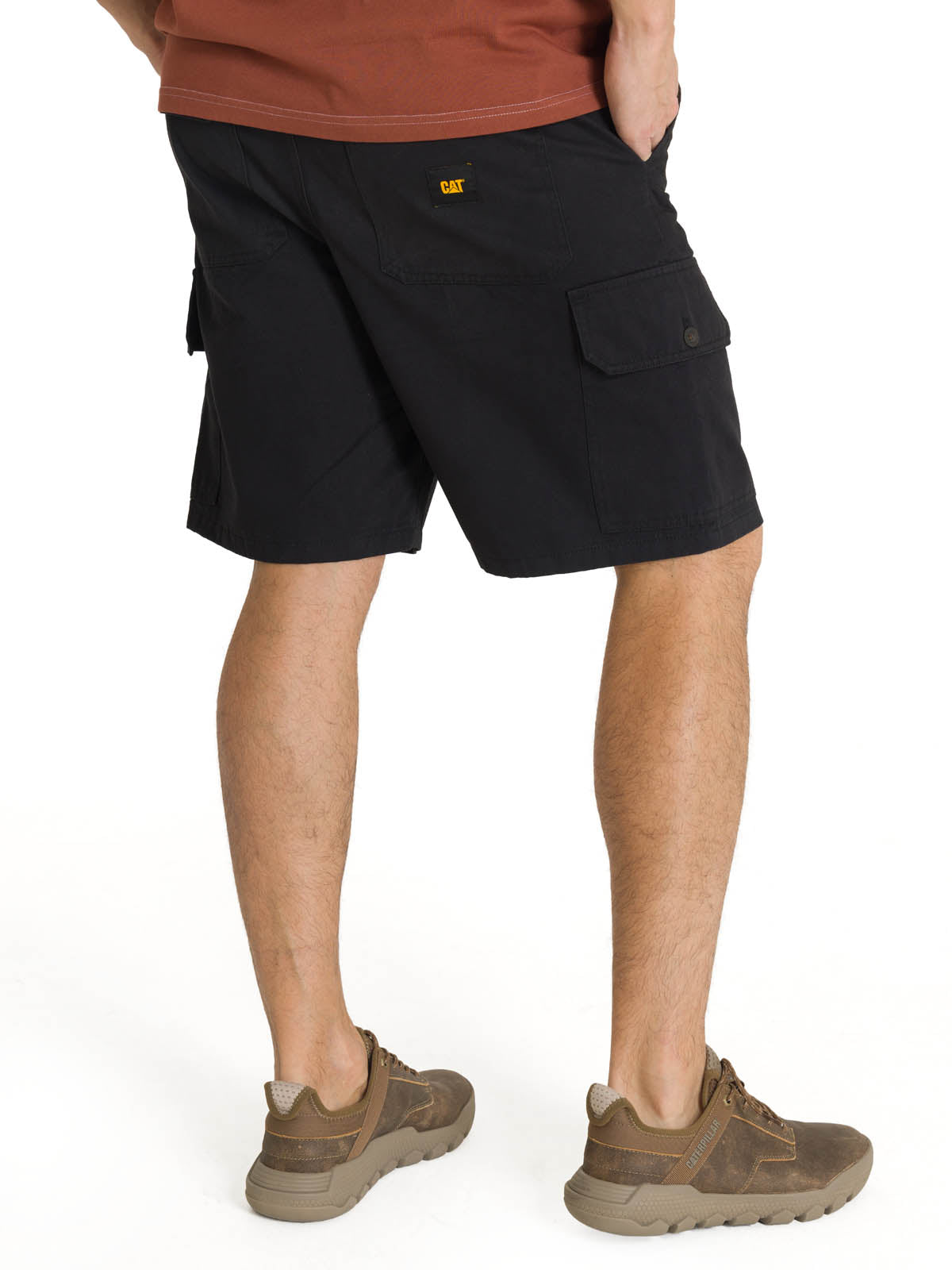 Short Cargo Short Para Hombre Color Negro-3