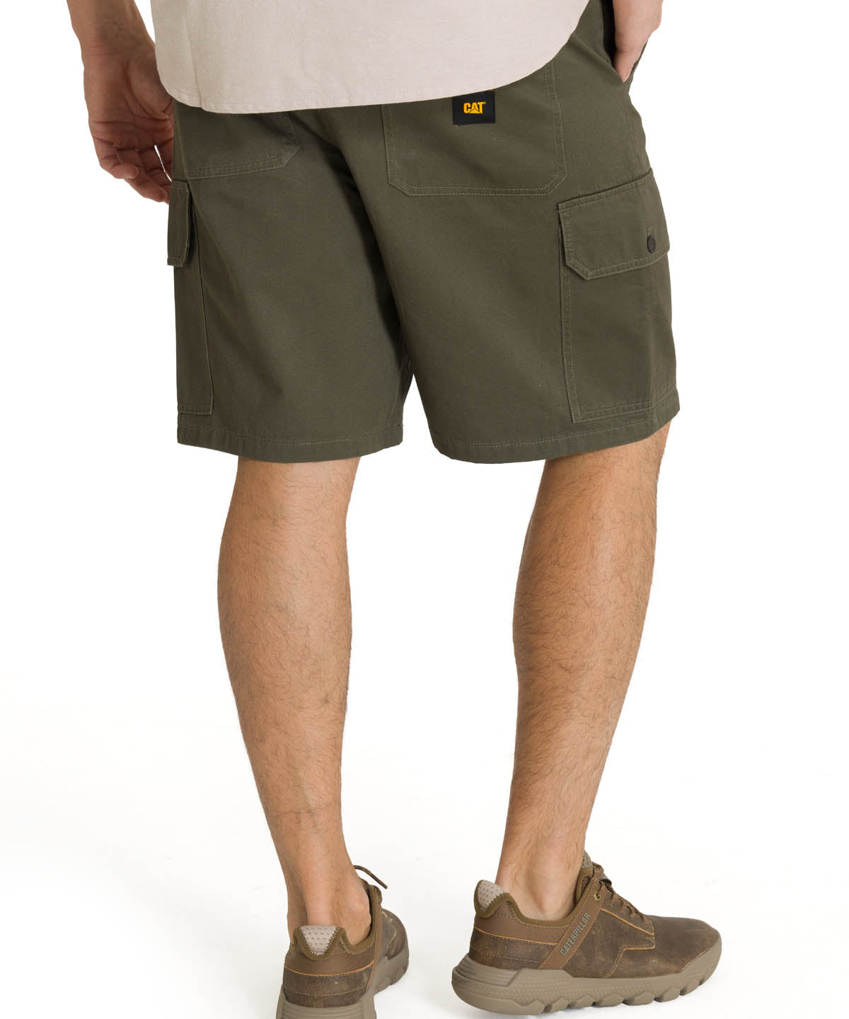 Short Cargo Short Para Hombre Color Verde-3