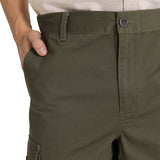 Short Cargo Short Para Hombre Color Verde-4