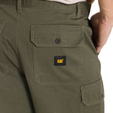 Short Cargo Short Para Hombre Color Verde-5