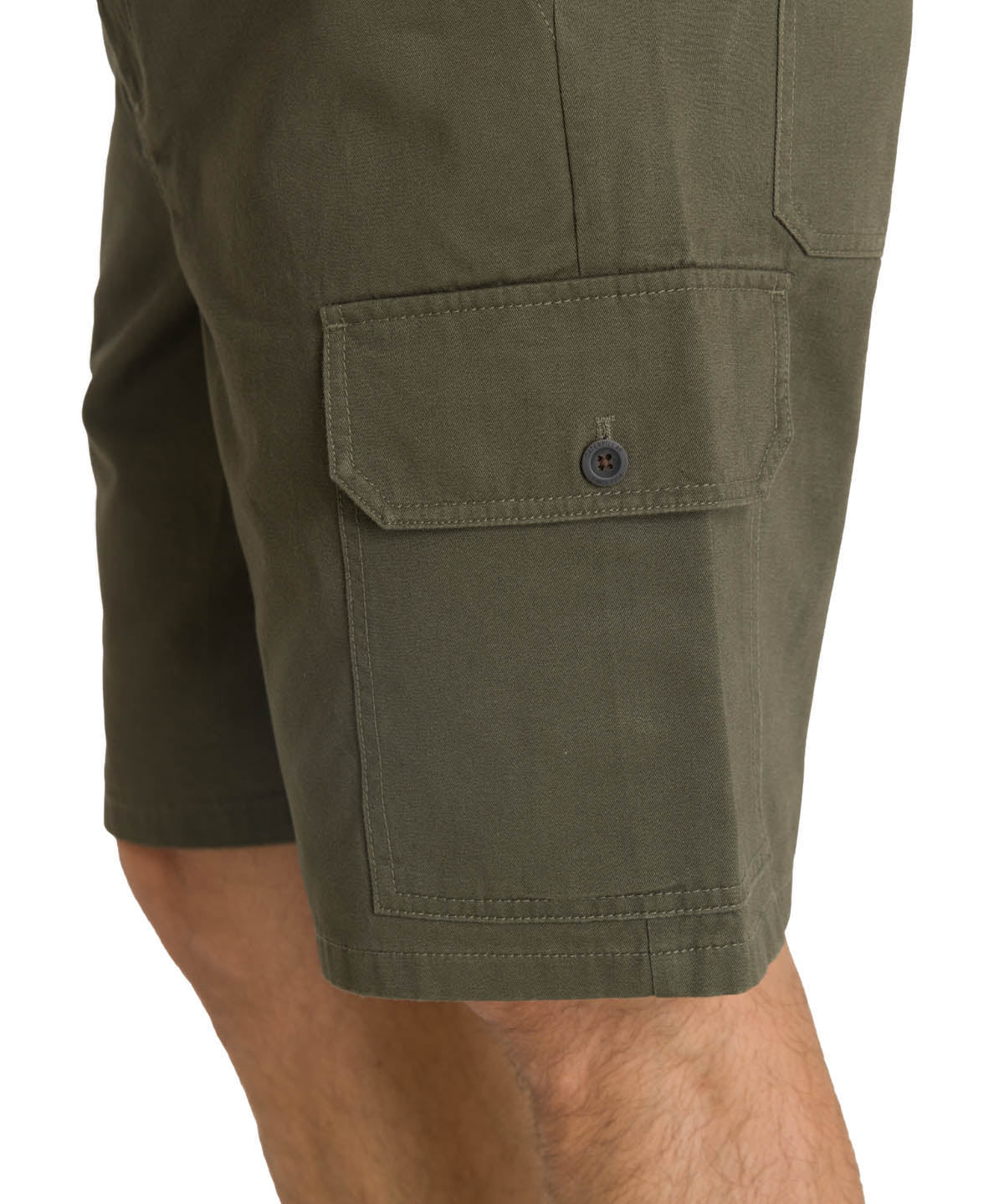 Short Cargo Short Para Hombre Color Verde-6