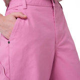 Pantalon Relaxed Canvas Carpe Para Mujer Color Rosado