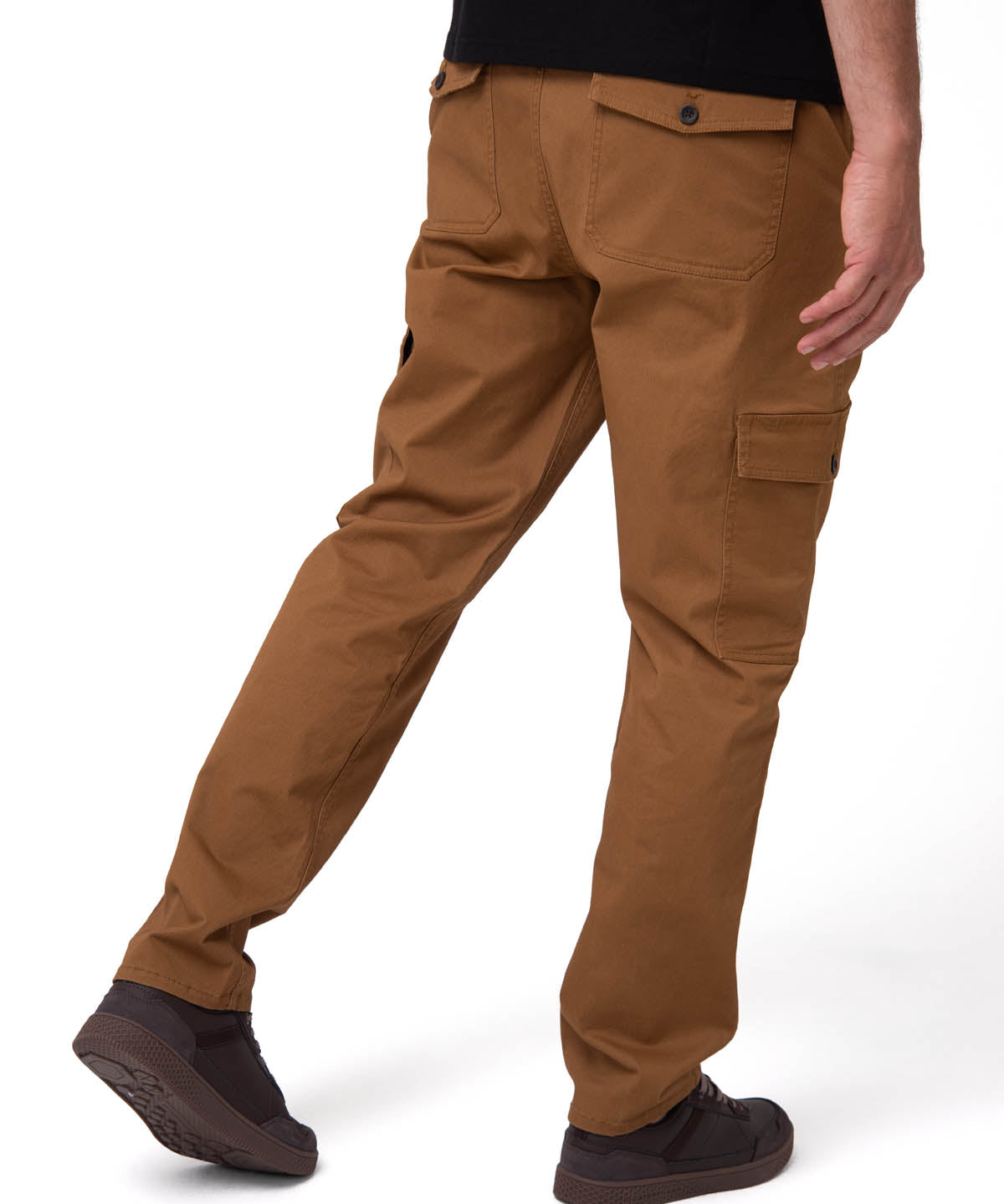 Pantalón Cargo Slim Hombre Color Café-2