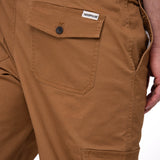 Pantalón Cargo Slim Hombre Color Café-4