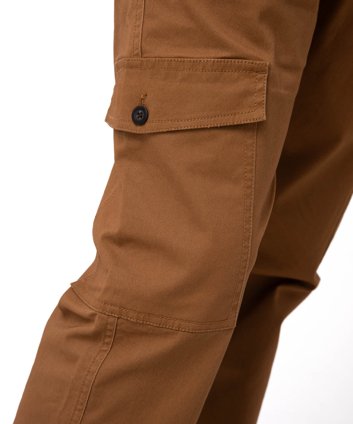 Pantalón Cargo Slim Hombre Color Café-5