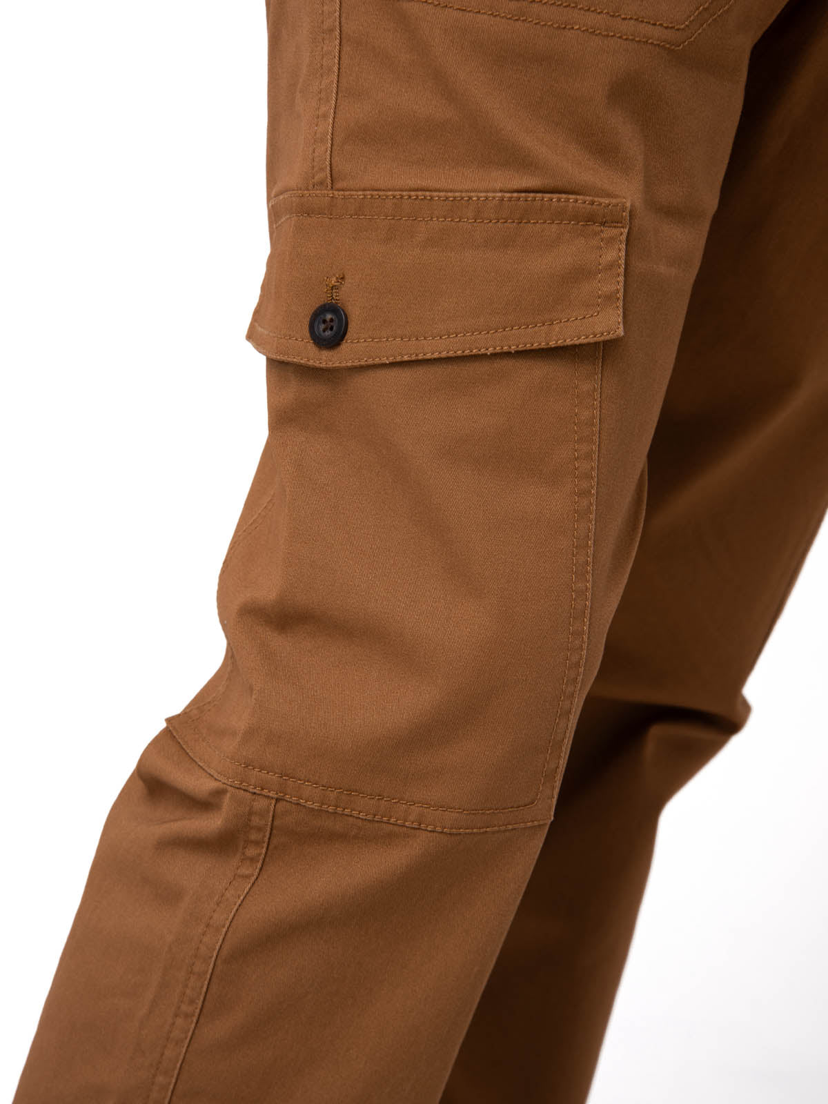 Pantalón Cargo Slim Hombre Color Café-5