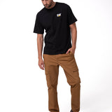 Pantalón Cargo Slim Hombre Color Café-6