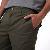 Pantalón Cargo Slim Hombre Color Verde-3
