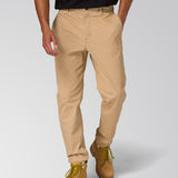 Pantalon Slim Tapered Chino P Para Hombre Color Beige-2
