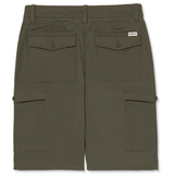 Short Comfort Waist Cargo Para Hombre Color Verde