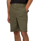 Short Comfort Waist Cargo Para Hombre Color Verde