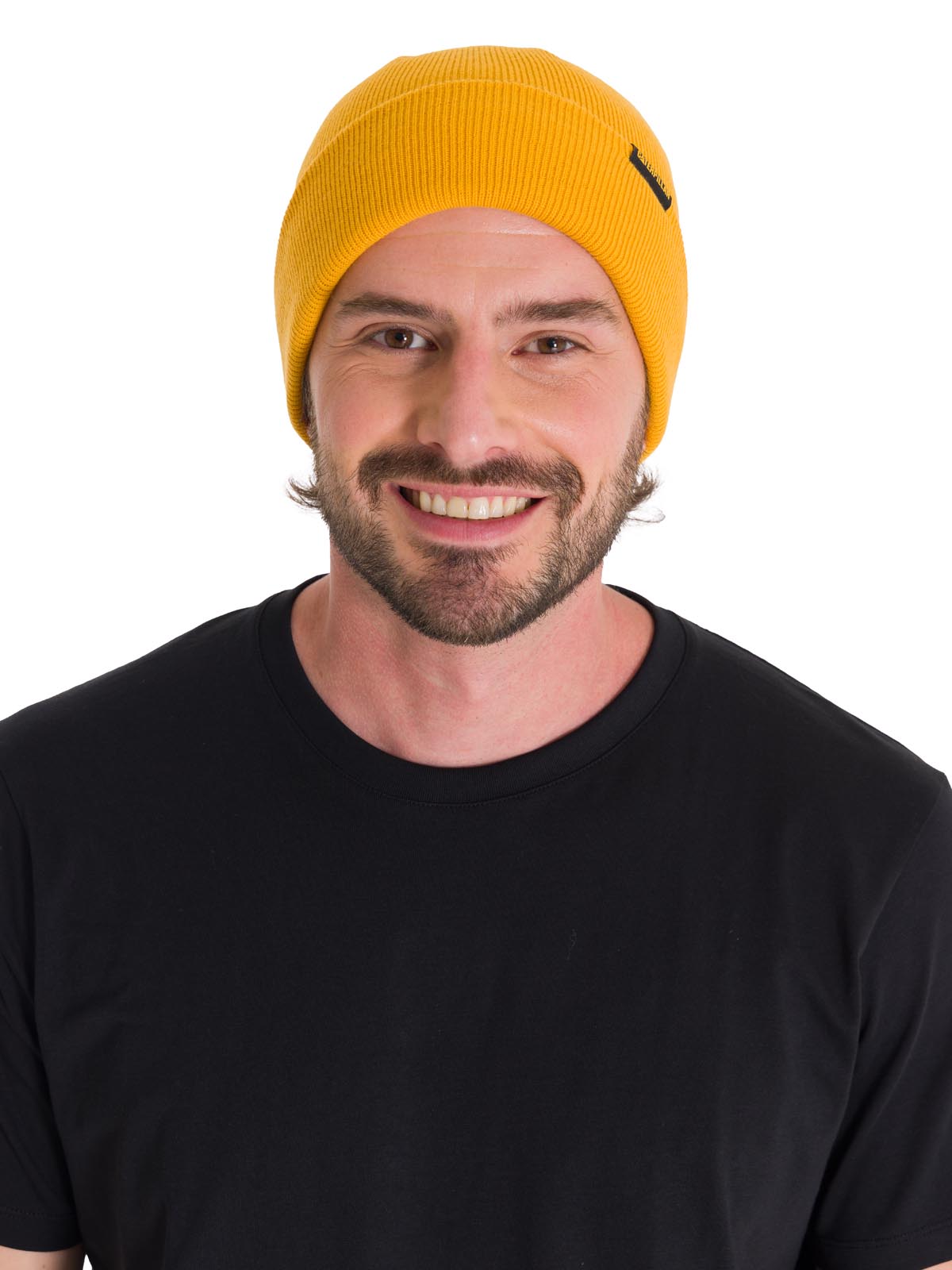 Gorros Foundation Knit Hat Para Hombre Amarillo-1