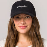 Cachuchas Ws Script Hat Para Mujer Negro-1