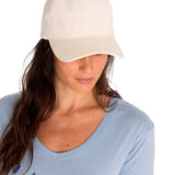 Cachuchas Ws Script Hat Para Mujer Beige-1