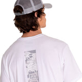 Cachuchas Trucker 2D Logo Hat Para Hombre Gris-2