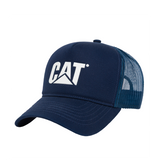 Cachucha Cat Logo Mesh Back F Para Hombre Color Azul