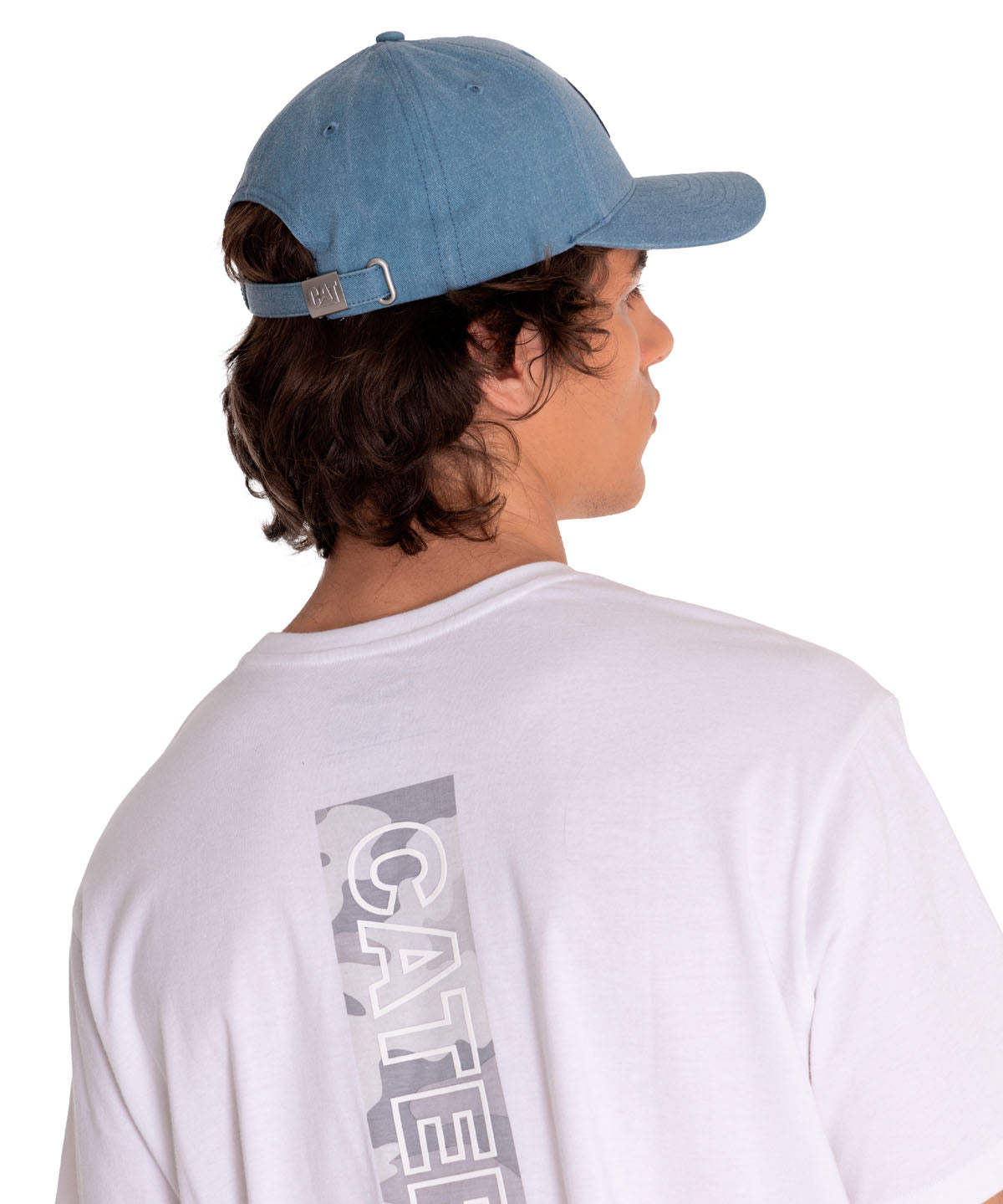Cachuchas Pigment Dyed Cat Log Para Hombre Azul-2