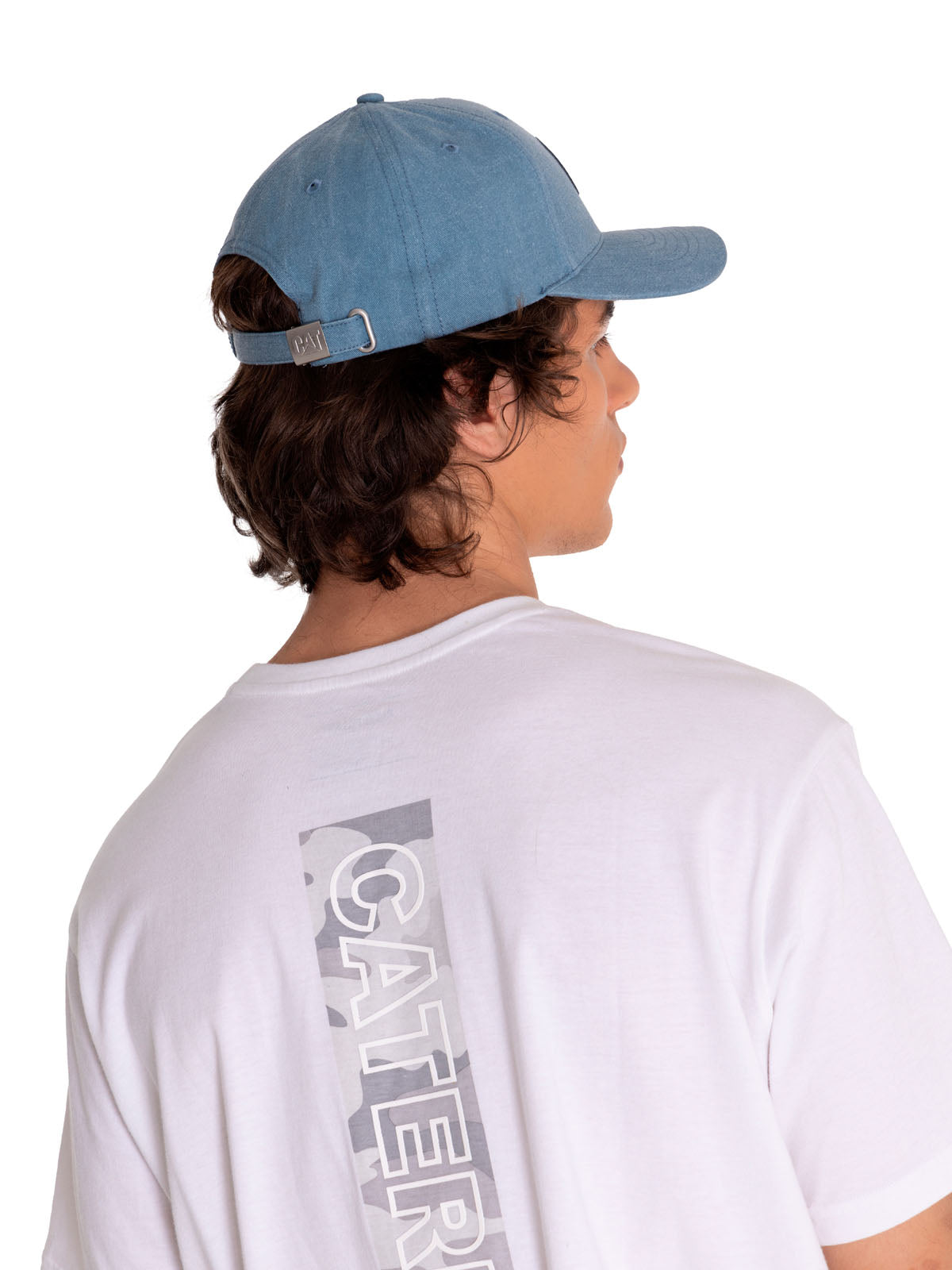 Cachuchas Pigment Dyed Cat Log Para Hombre Azul-2