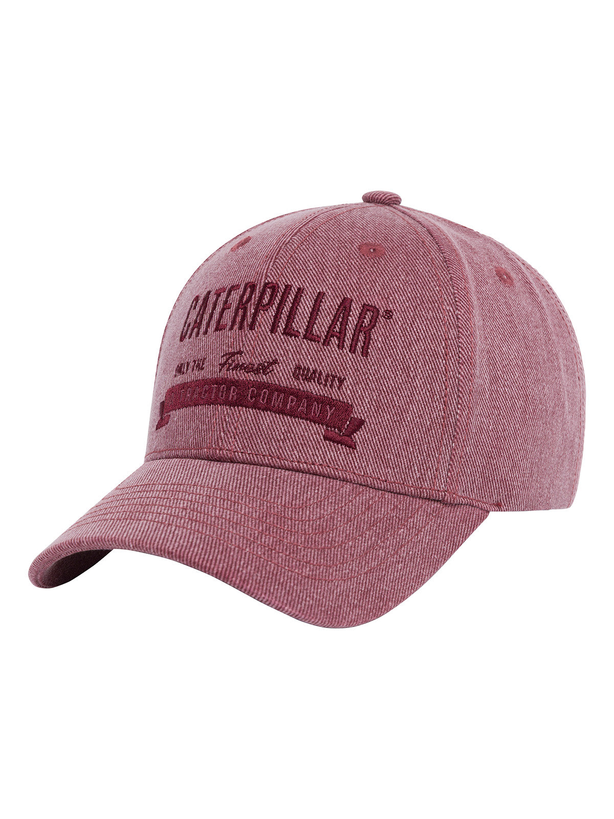Cachuchas Caterpillar Finest H Para Hombre Rojo-1