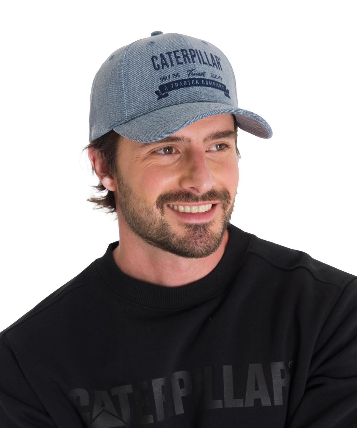 Cachuchas Caterpillar Finest H Para Hombre Azul-1