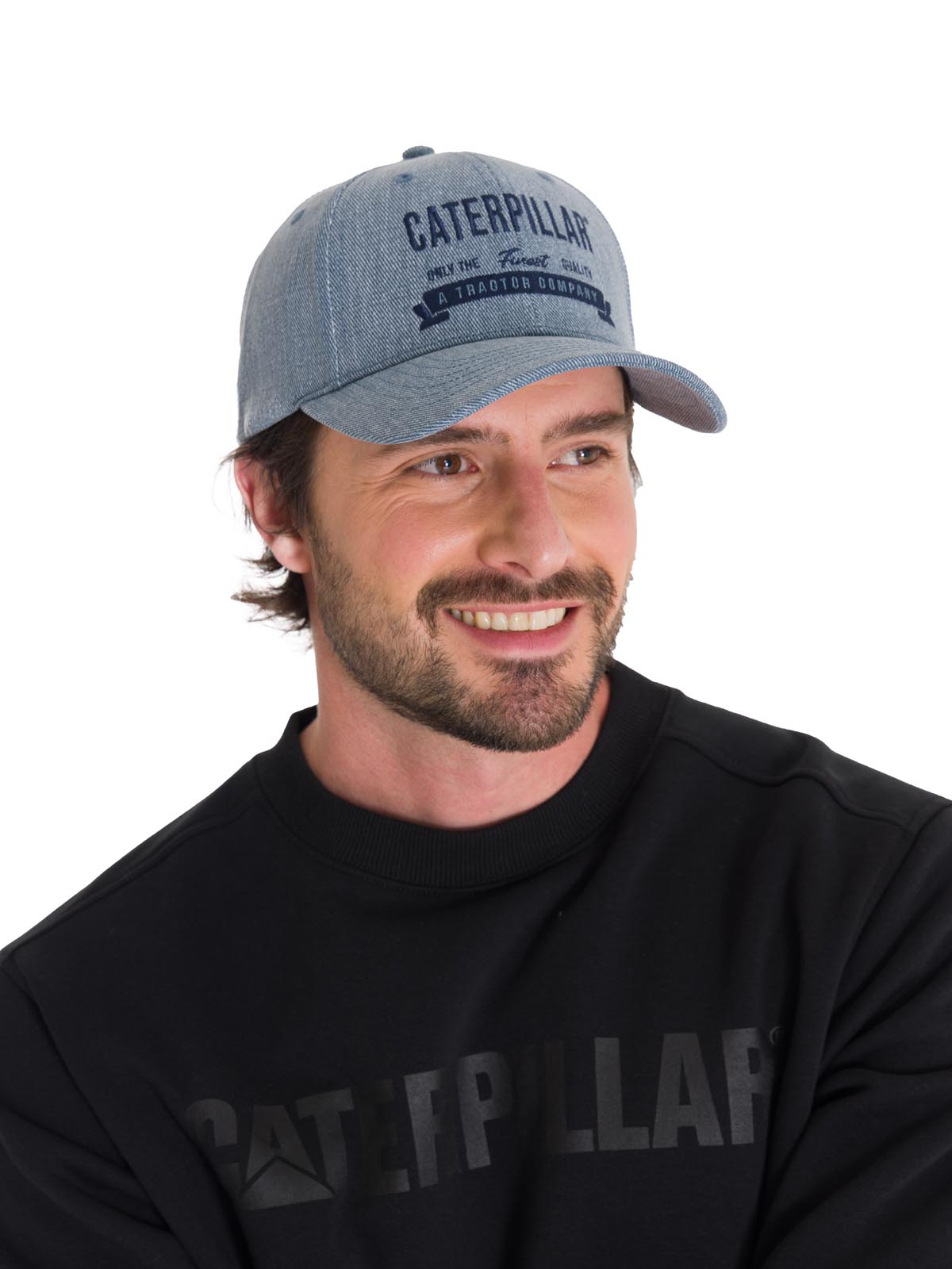 Cachuchas Caterpillar Finest H Para Hombre Azul-1