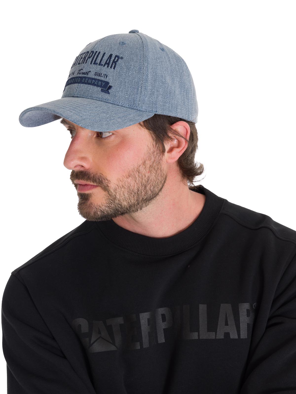 Cachuchas Caterpillar Finest H Para Hombre Azul-2