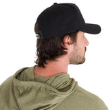 Cachuchas Do The Work Logo Hat Para Hombre Negro-3