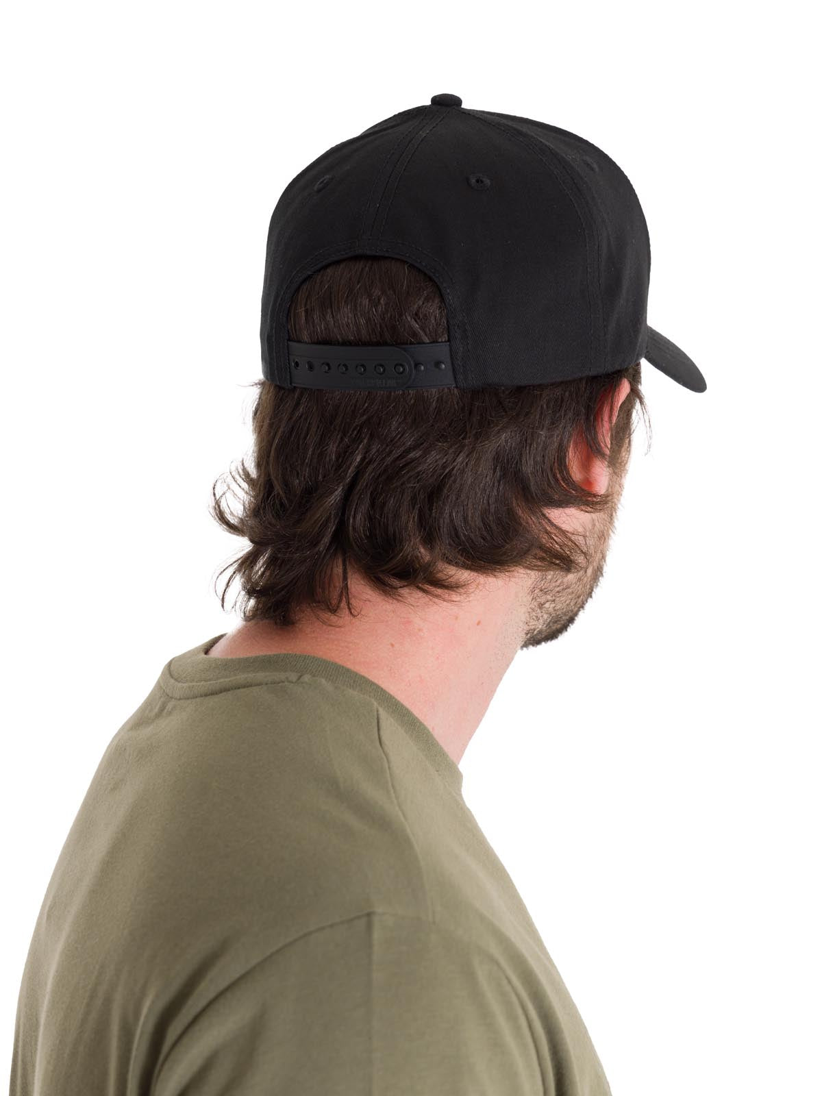 Cachuchas Cat Logo  Hat Para Hombre Negro-3