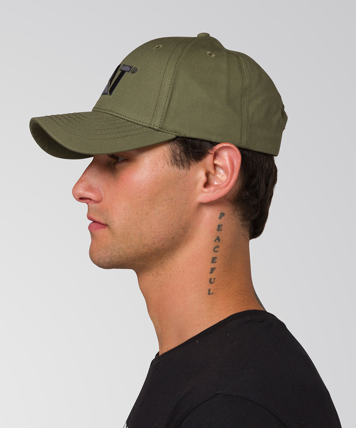 Cachuchas Cat Logo  Hat Para Hombre Verde-3