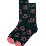 Medias W Aop Crew Sock Para Mujer Color Verde-1