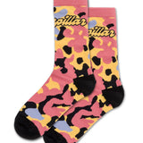 Medias W Aop Crew Sock Para Mujer Color Multicolor-1