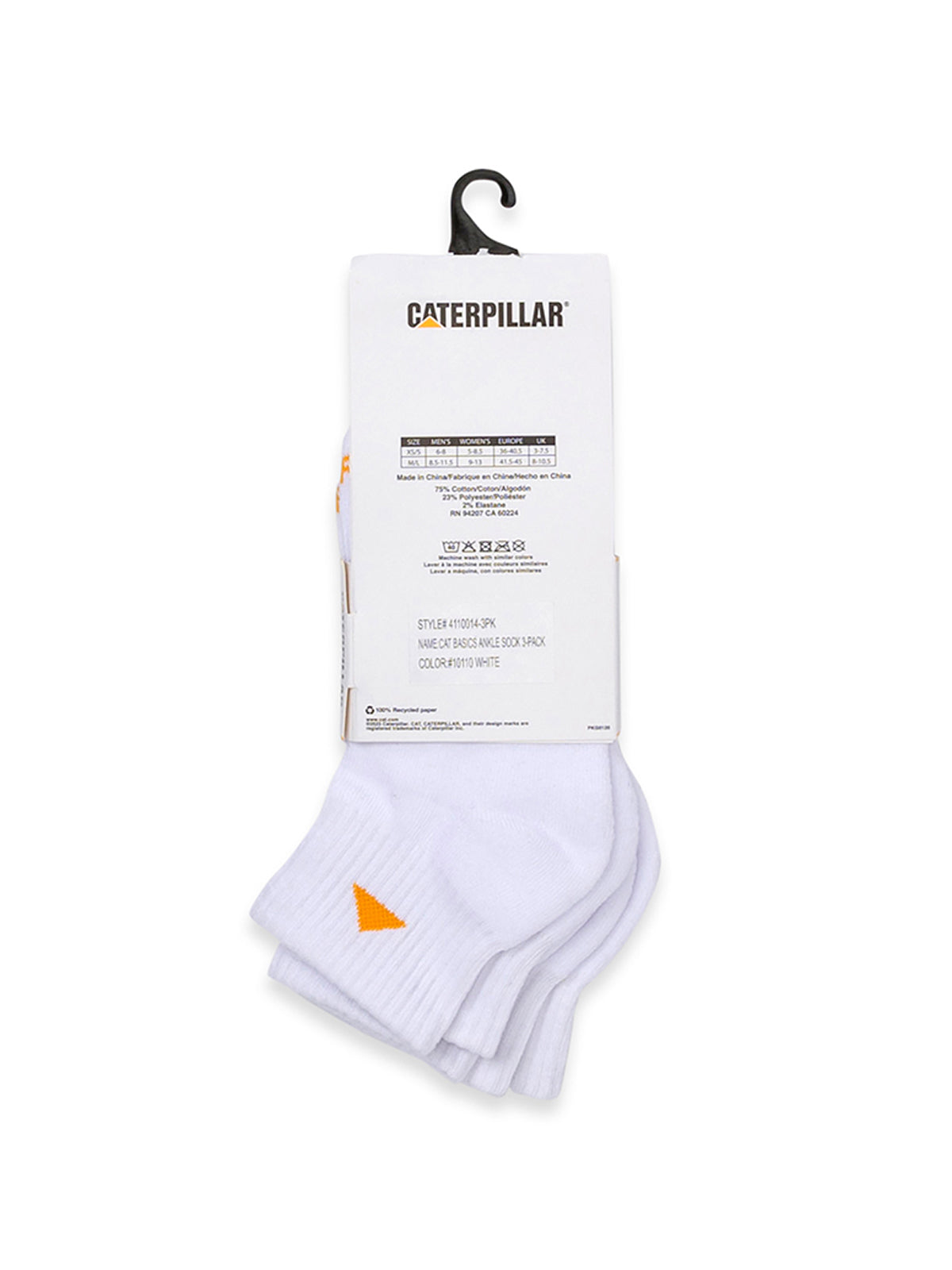 Pack Cat Basics Ankle Soc Color Blanco-3