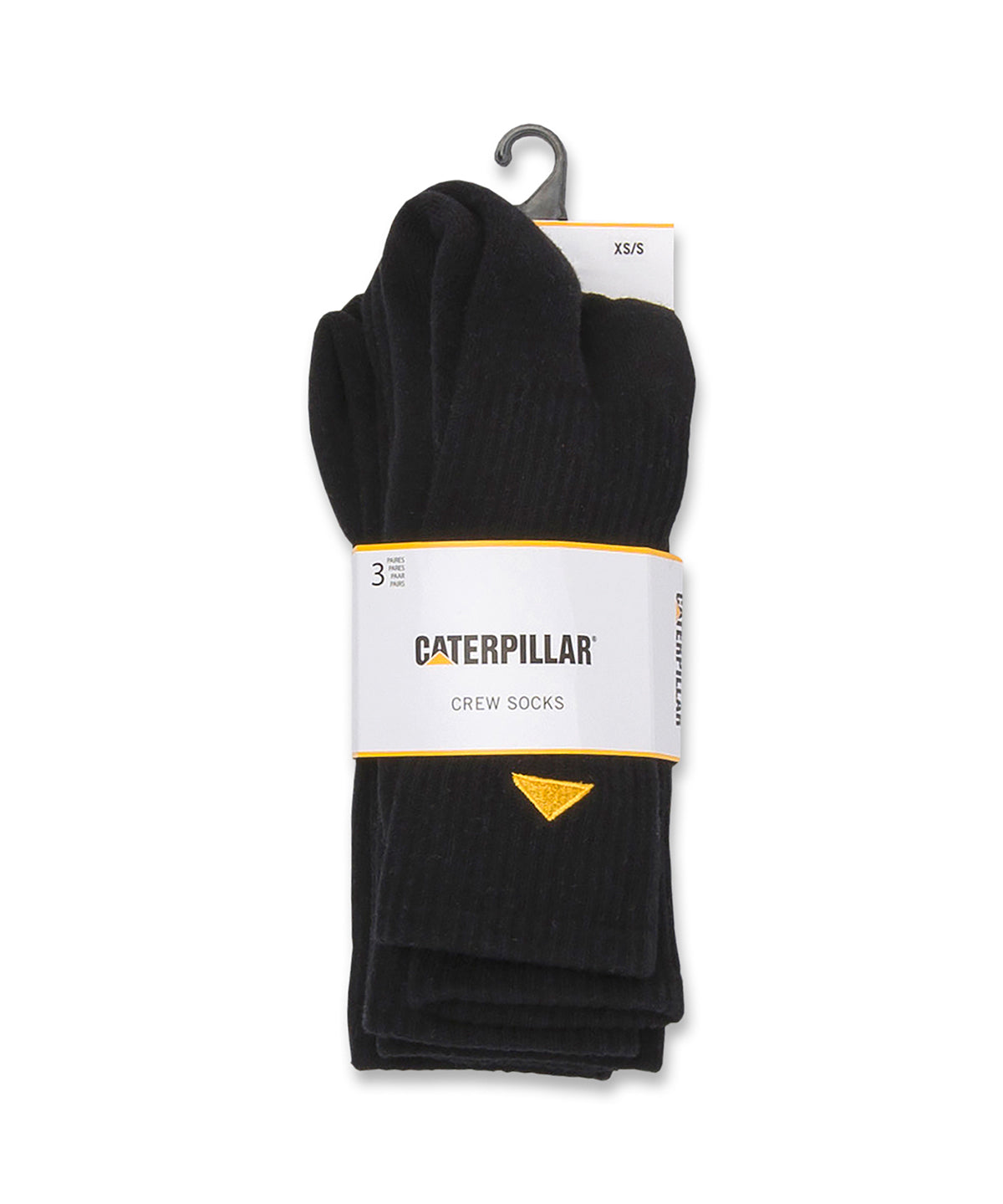 Pack Cat Basics Crew Sock Color Negro-2