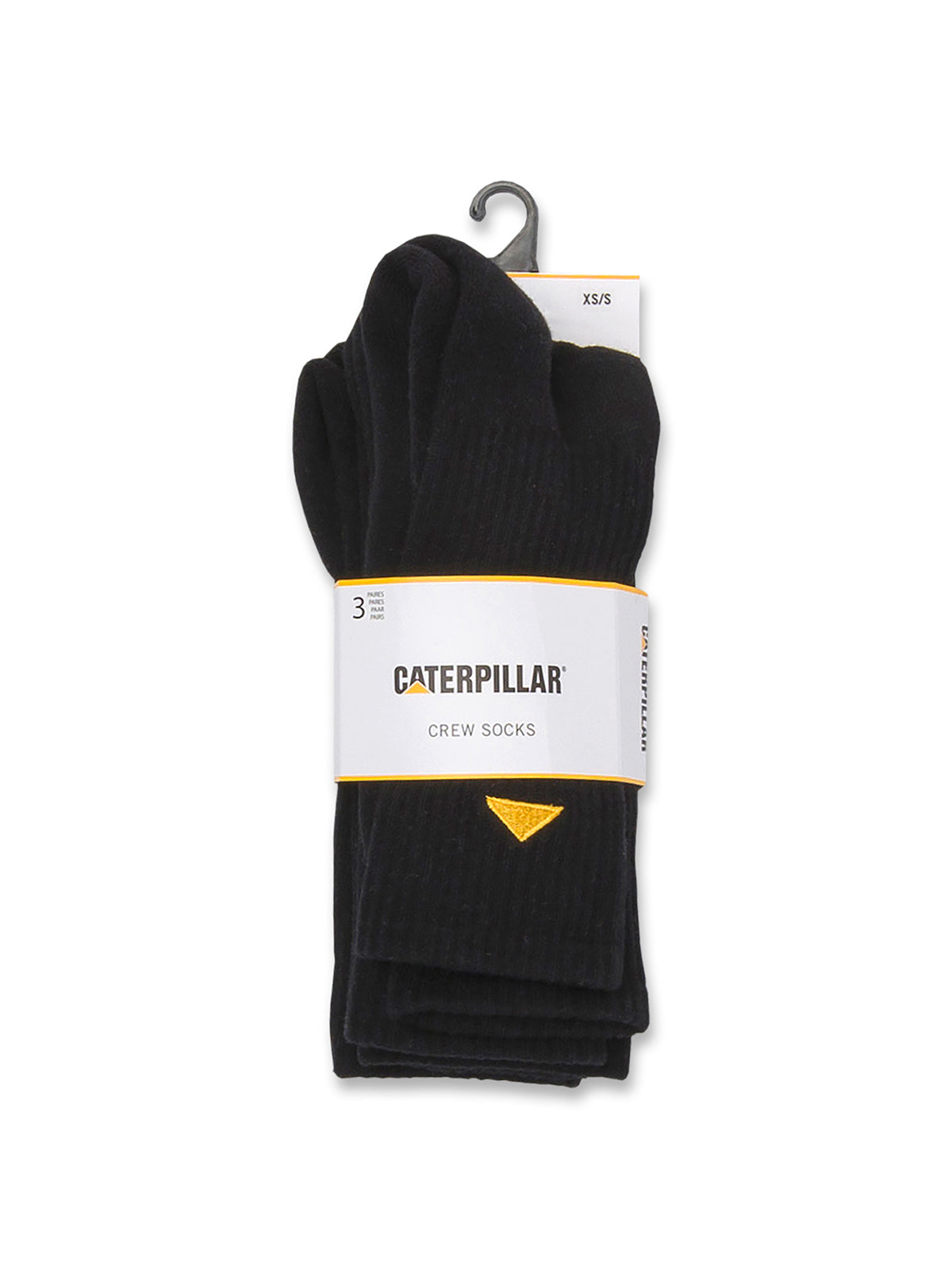 Pack Cat Basics Crew Sock Color Negro-2
