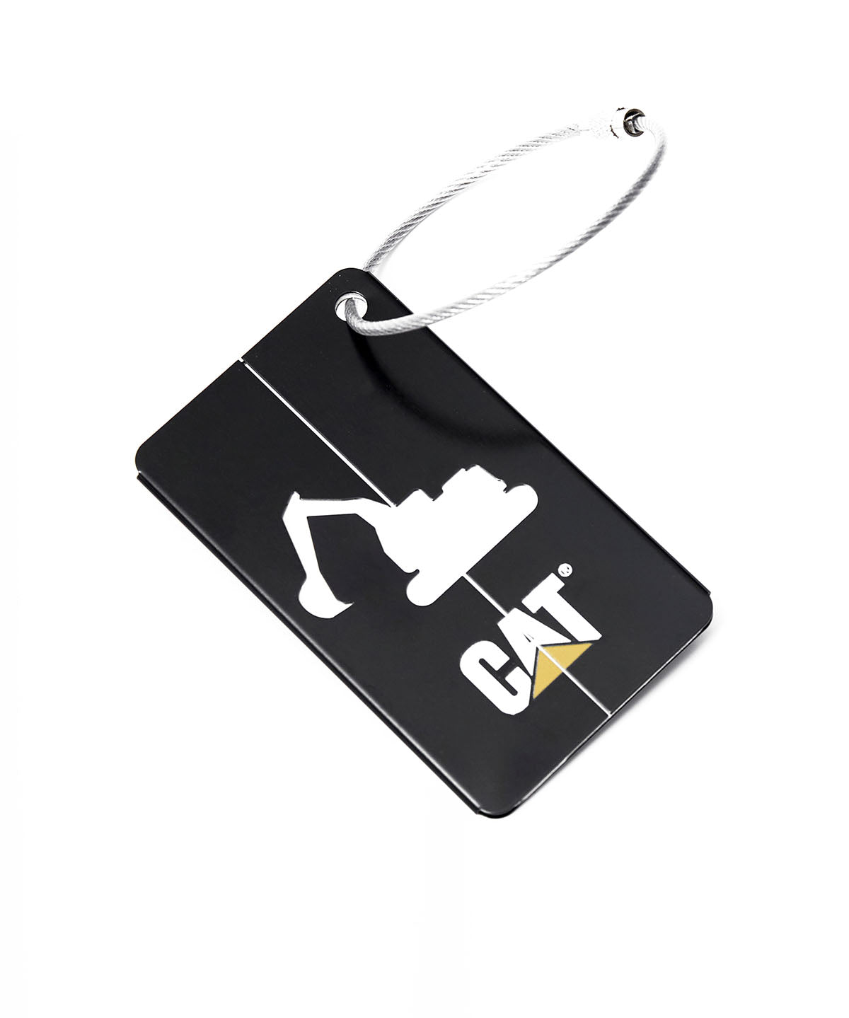 Llaveros Metal Luggage Tag Color Negro-1