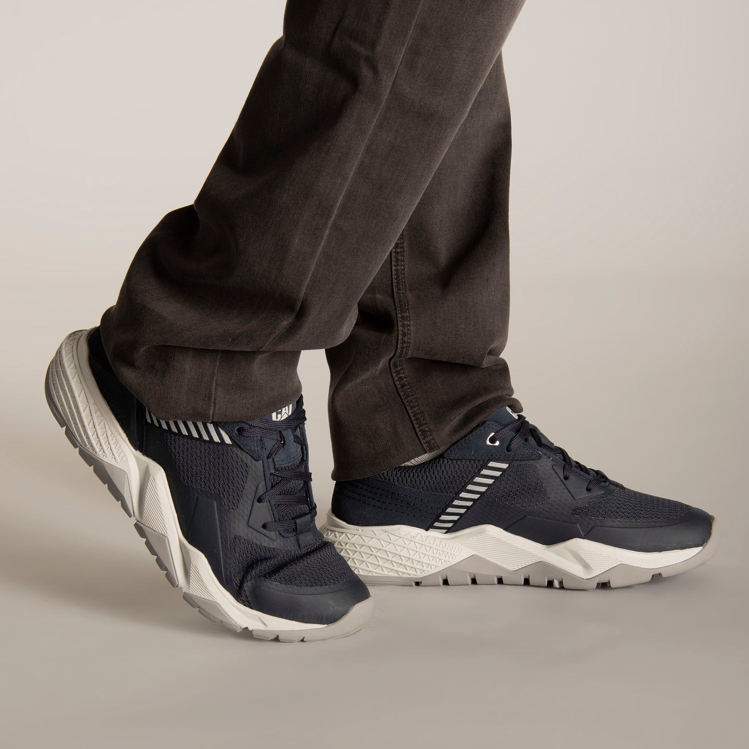 Tenis Lifestyle Groundwork Mesh Para Hombre Color Negro-2